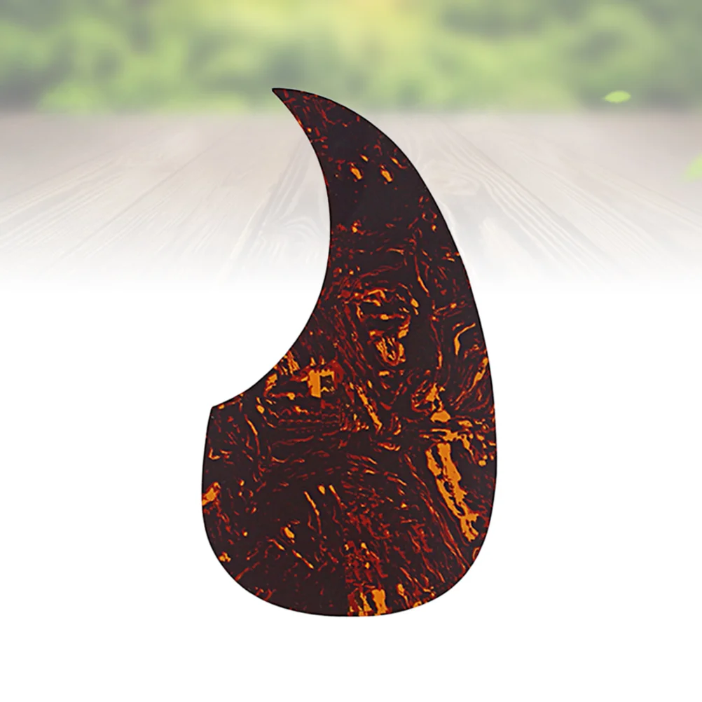 Professional Guitar Pickguard Anti-scratch Plate Marble Replacement Accessories Self-adhesive