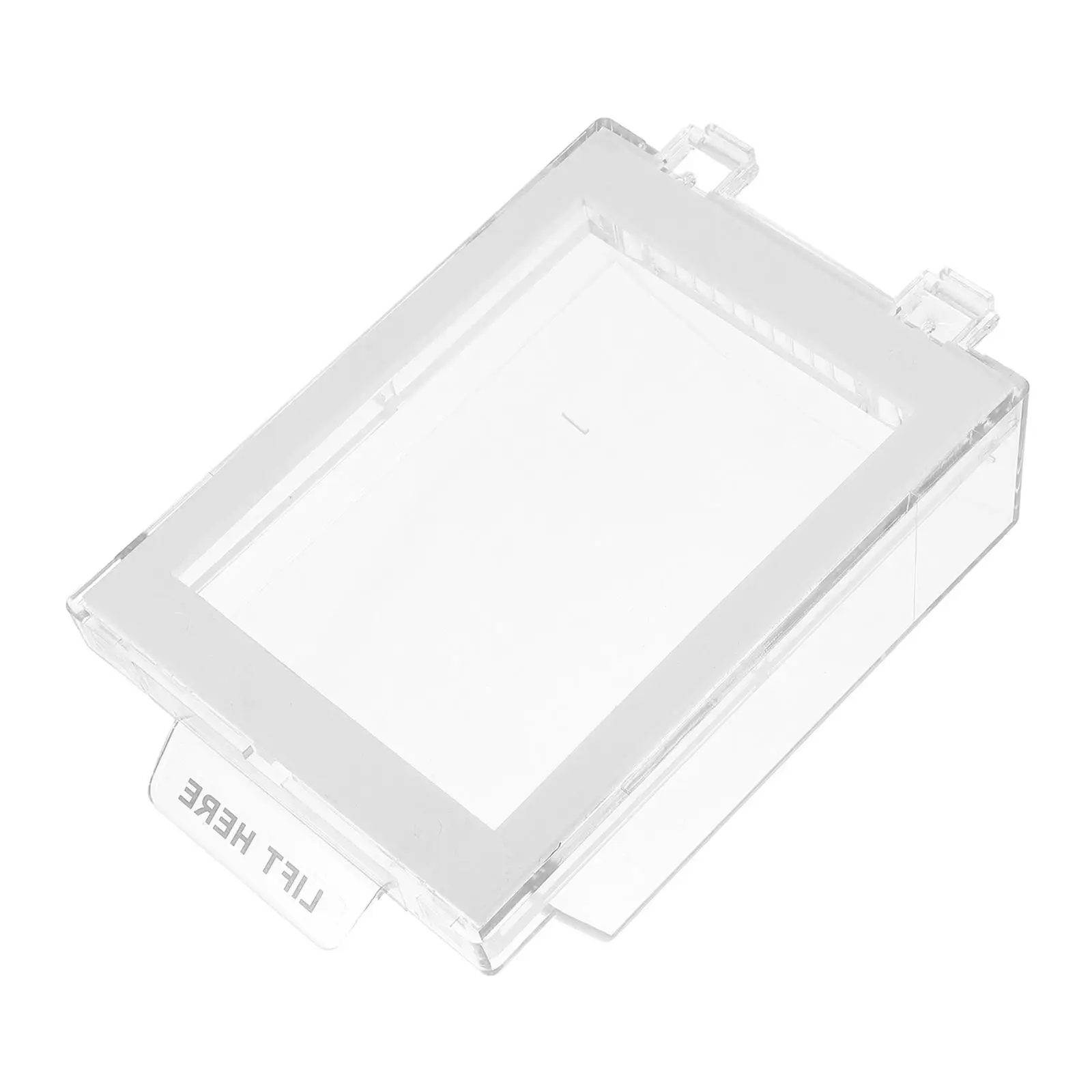 Alarm Switch Protective Fire Panel Protector Emergency Stop Button Cover Push Switch Button Cover Plastic Reset Manual