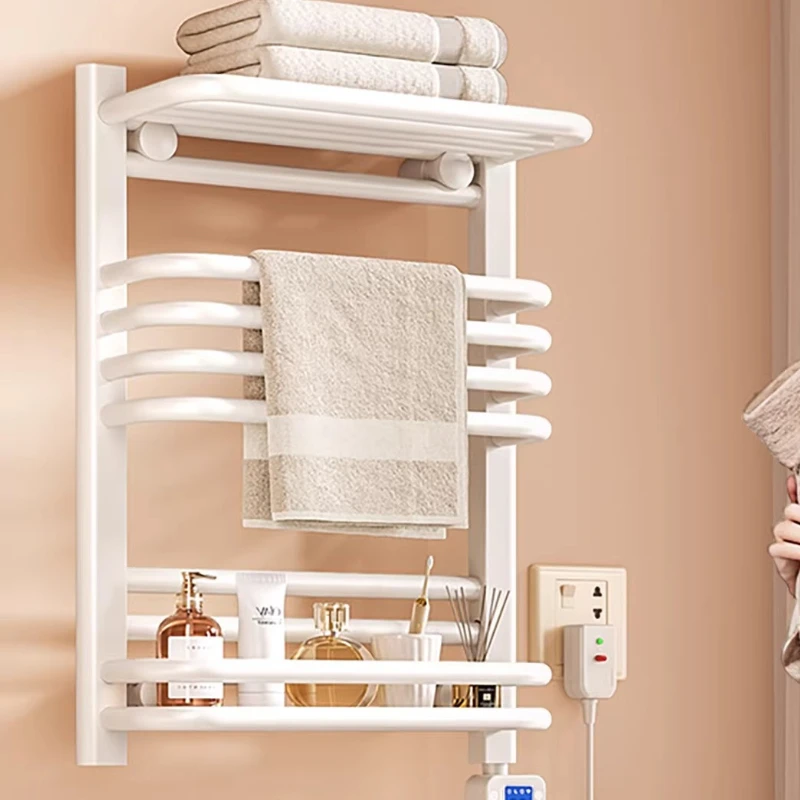 

Electric Towel Rack Bathroom Drying and Heating Household Carbon Fiber Shelf Sterilization
