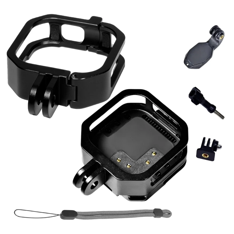 E1PB High Strength Aluminum Alloy Cameras Cage For GO Cameras Frame With Expandable Accessory Attachment Point