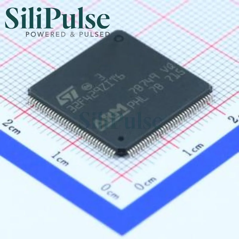 (1/5pcs) STM32F429ZIT6 LQFP-144(20x20) 100% Original In Stock (MCU/MPU/SOC) 1.8V~3.6V 114 ARM-M4 2MB