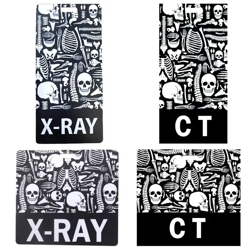 

Custom Letter PVC Medical X-Ray CT Badge Buddy for ID Card Badge Reel