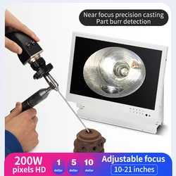 HD2.7mm/4mm Near Focus Industrial Part Burr Detection Hard Rod Endoscope Photography Amplification Precision Casting Camera