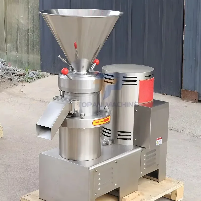 Línea de Producción de Mantequilla de Cacahuete, Aceite de Cacahuete, Extractor de Leche de Tigernut, Pasta de Cacao y Salsa de Sésamo