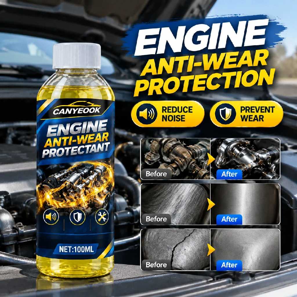 CANYEOOK Auto Engine Anti Friction Additive Anti-wear Repair For Truck Car SUV Engines No Professional Tools Needed