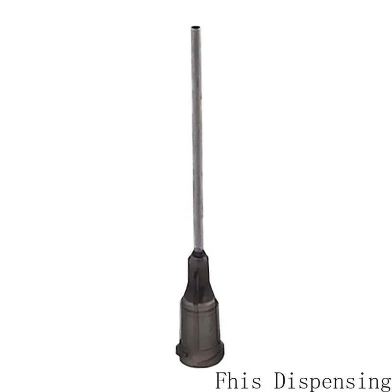 

1.5 Inch 16G Blunt Dispensing Needles PP Luer Lock Hub Tubing Length Precision S.S Dispense Tips Pack of 30