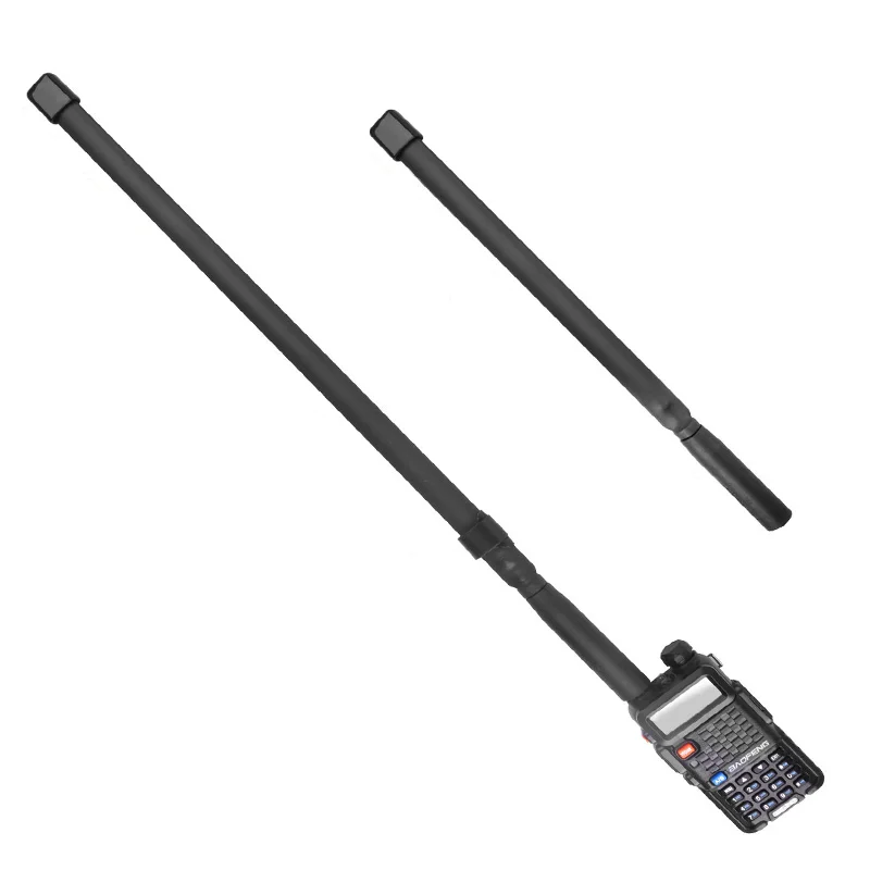 Stv Lőtér baofeng Rádiókészülék antenne UV -5R 9R 6R UV82 dual-band Cézium Harcászati foldable antenne