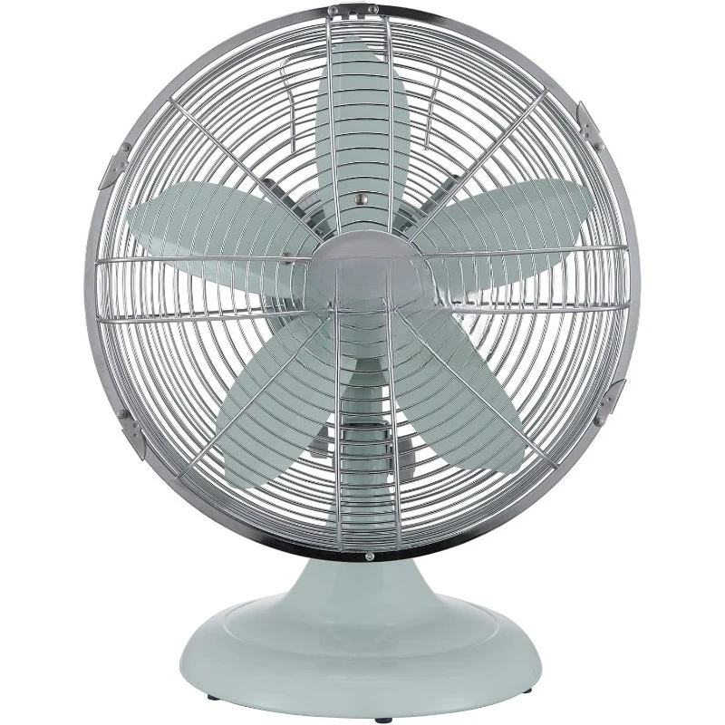 

Good Housekeeping All-Metal 12” Retro Table Fan in Breezewave