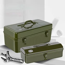 Multifunctional Portable Hard-shell Waterproof Maintenance Tool Storage Box Electrical Hardware Kit Iron Tool Storage Box