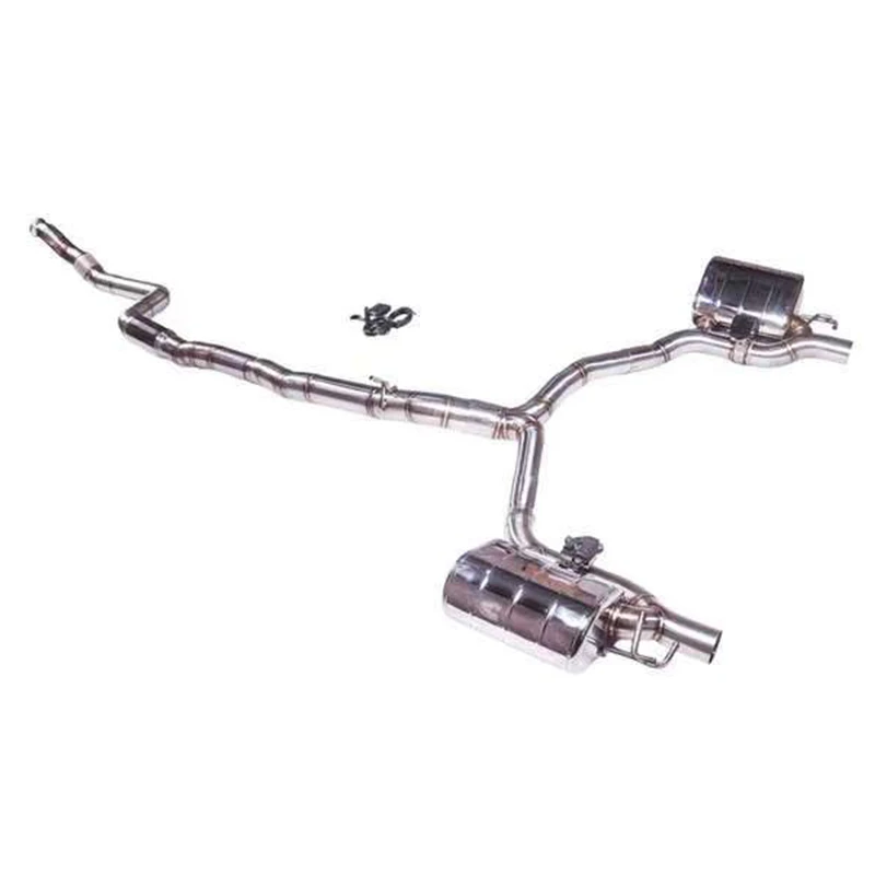 

Крутой автомобиль для GLE53 C167 2023 года, выхлопная система Cat-Back, универсальная расширенная труба из нержавеющей стали 304 для Coupe C Class R