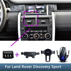 For Land Rover Discovery Sport 2016 2017 2018 2019 2020-2023 Car Phone Holder Special Fixed Bracket Base Wireless Charging Stand