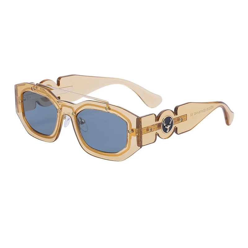

OEMG 2024 Woman Lenses Eyewear Resin None Adult Women Casual Sunglasses Men's Sunglasses B7206 Top Fashion