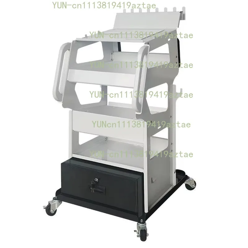 Multi‑Purpose Mobile Tool Trolley Repair Storage Cart For Maintenance Work