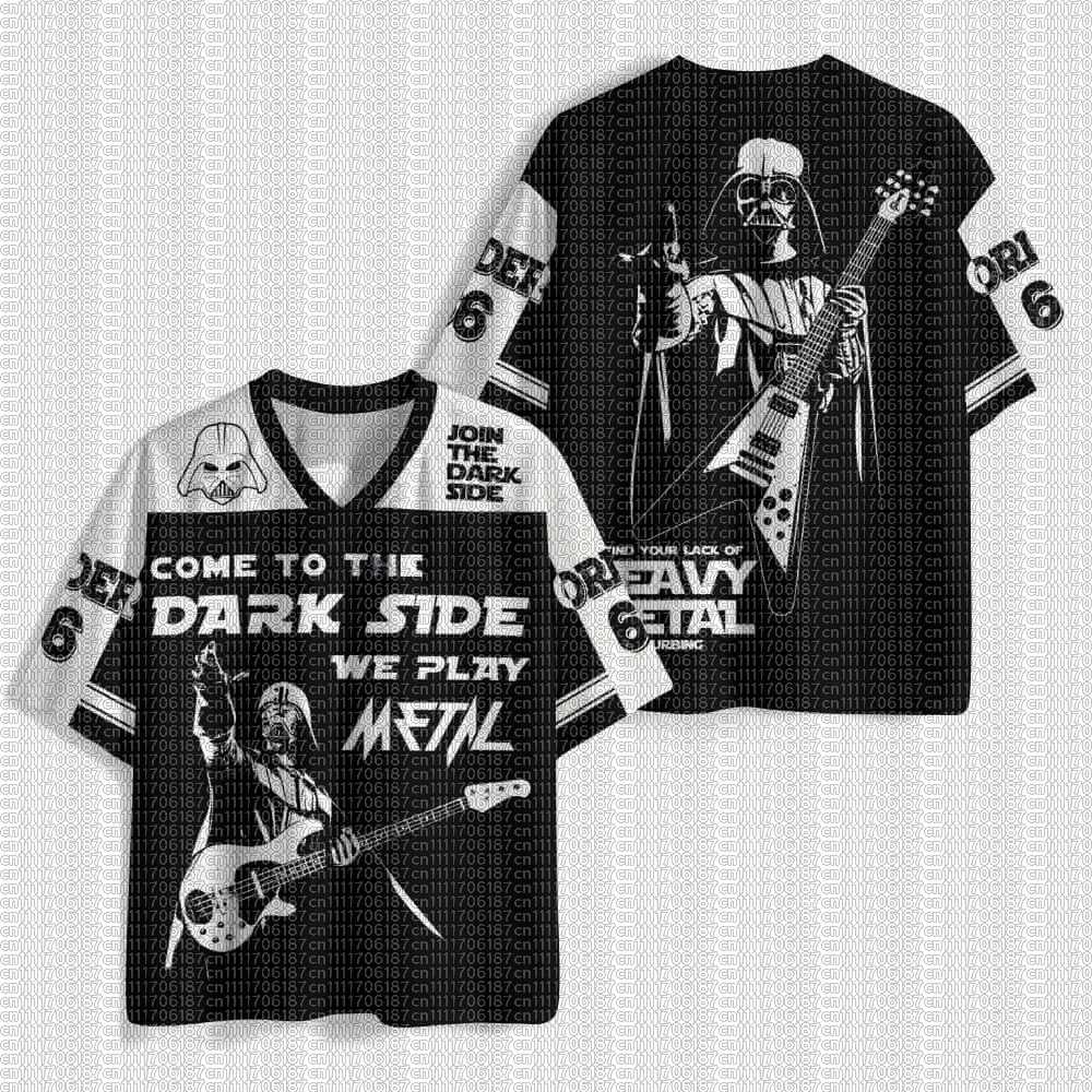 Image of Neues Star Wars American Mesh Sporttrikot für Kinder und Erwachsene, atmungsaktives und lässiges Street-Science-Fiction-Fan-T-Shirt