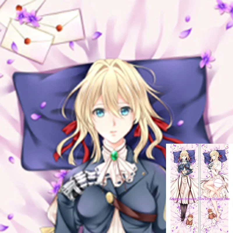 

Dakimakura Anime Violet Evergarden Double-sided Print Life-size Body Game Pillow Cover Bedding Gifts
