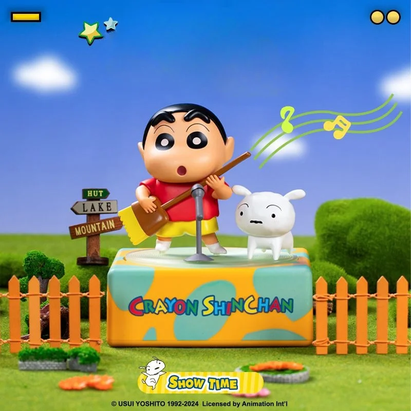 Cute Cartoon Kawaii Crayon Shin-chan Bluetooth Speaker Wireless Retro Small Speaker High Quality Birthday Gift