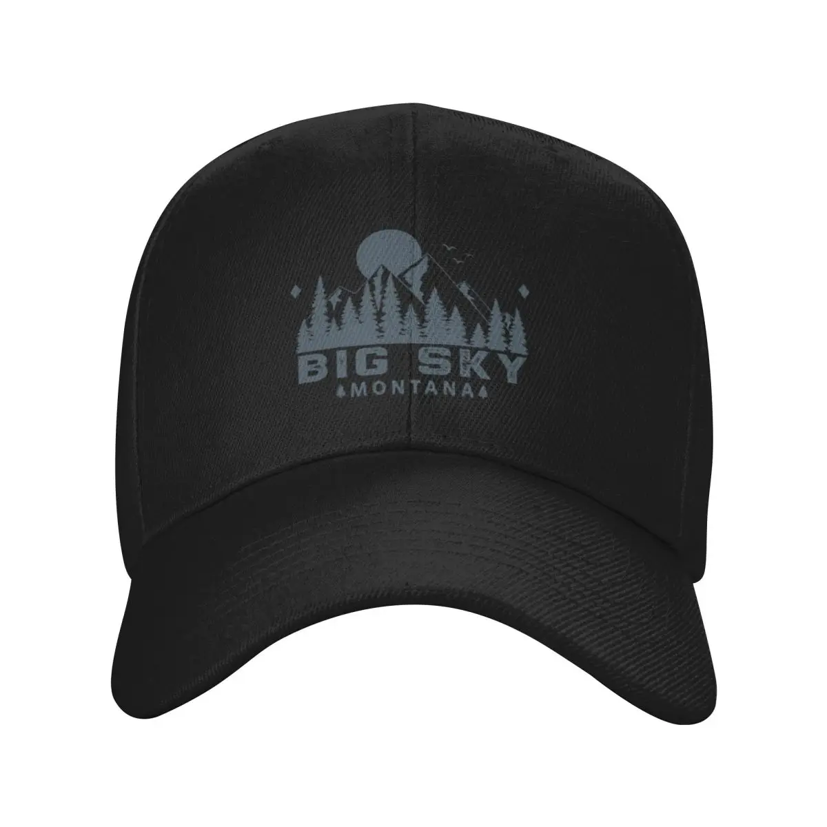 Fashion Big Sky Montana Mountain View baseball cap Maintains Shape After Long Wear Visors
