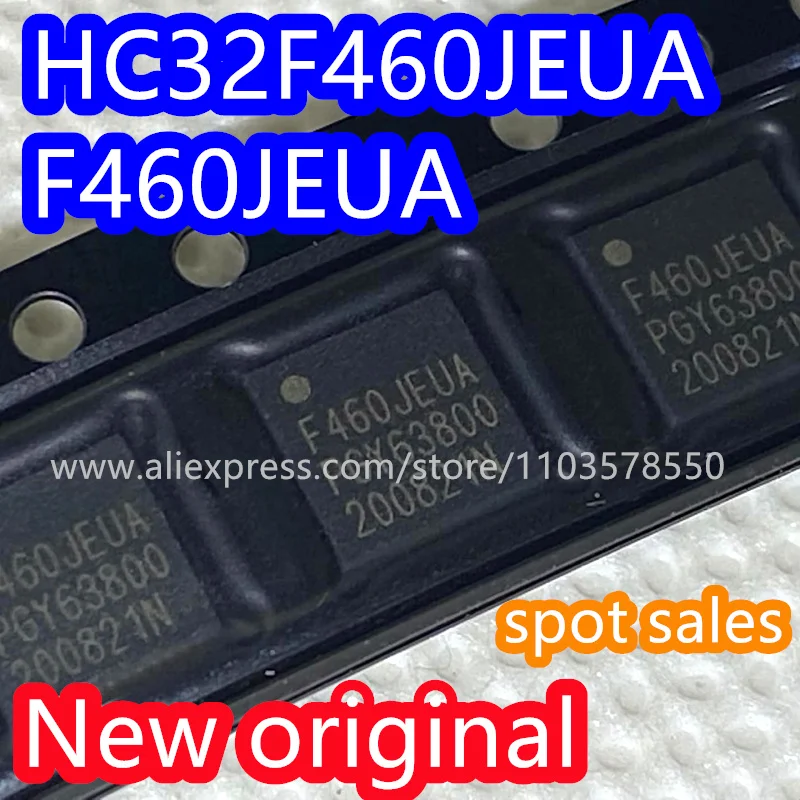 5PCS  Brand new original HC32F460JEUA-QFN48TR packaged QFN-48 microcontroller chip MCU HC32F460JEUA F460JEUA