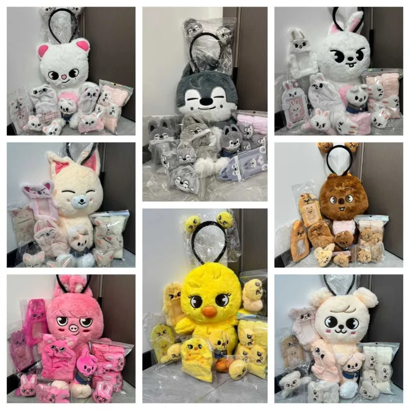 ตุ๊กตาสัตว์นุ่ม Kpop Skzoo Wolfchan ขนาด 50 ซม. น่ารัก สไตล์การ์ตูน ตุ๊กตาผ้าพลัฌ ขนาดใหญ่ สำหรับเด็กทารกและเด็กเล็ก ใช้เป็นหมอนหนุนนอน ของขวัญ ปี 2025