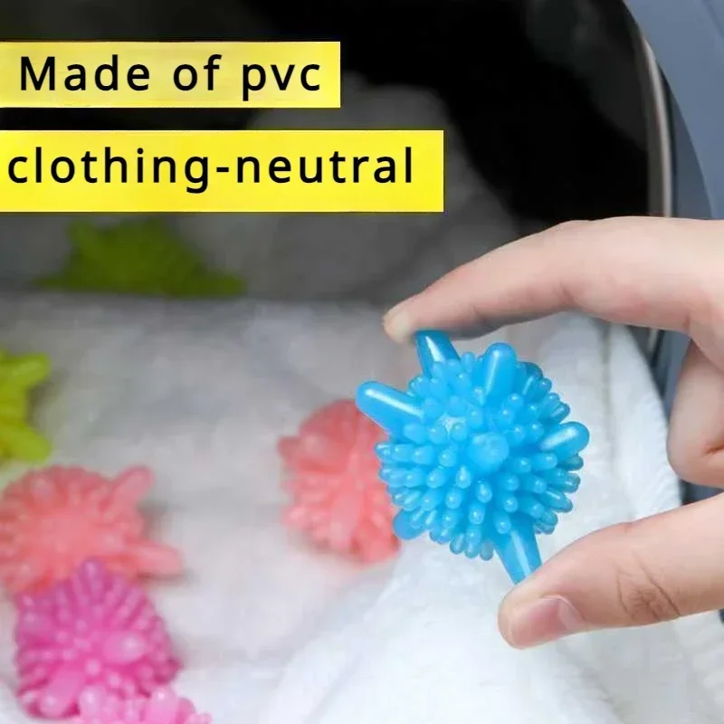 Laundry Balls Downy Lint Reusable Clothes Shape Washing Removes Care Personal Starfish Fabric Softener Machine Household Home