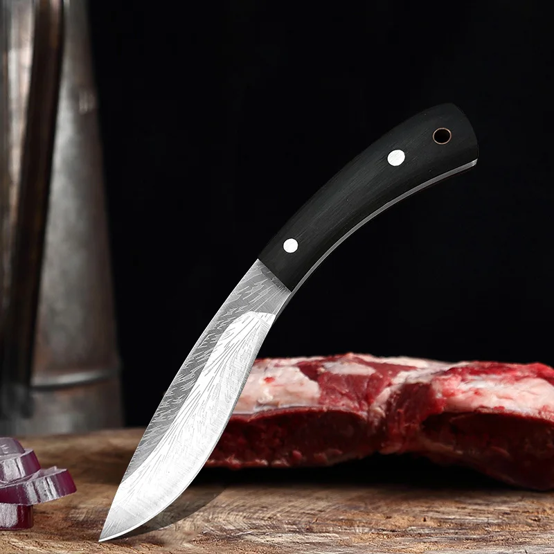 Handmade Forged Boning Knife Stainless Steel Kitchen Chef Knife Utensils Meat Bone Fish Fruit Cleaver Butcher Slicing Knife