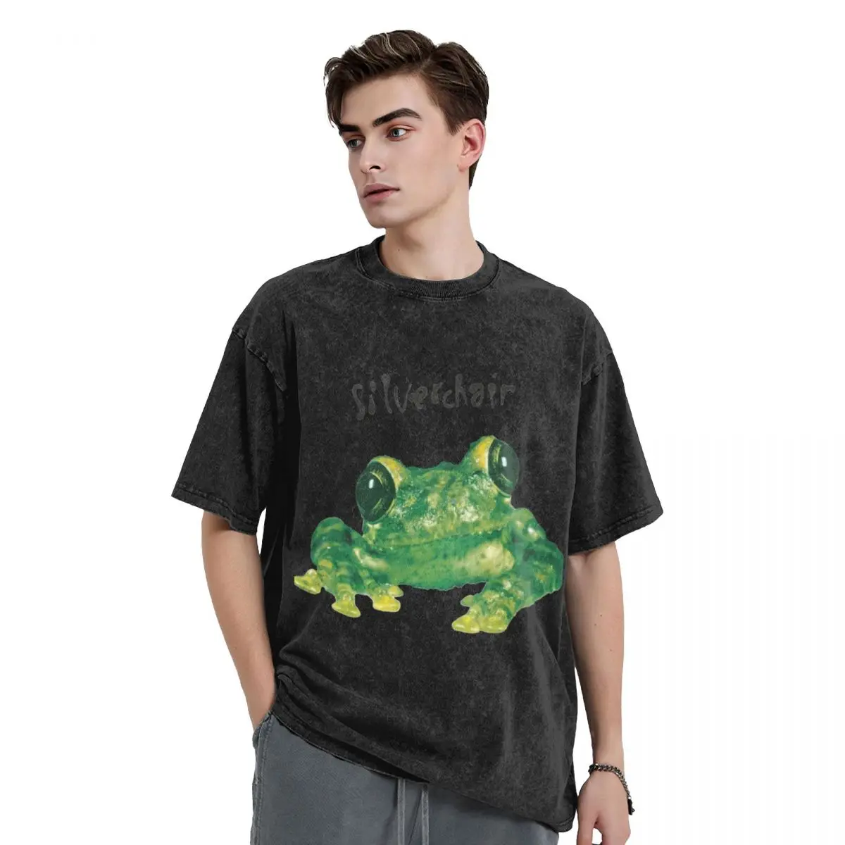 Silverchair - Frogstomp _95 Frog T-Shirt Short sleeve tee cute clothes plus size clothes clothes for men