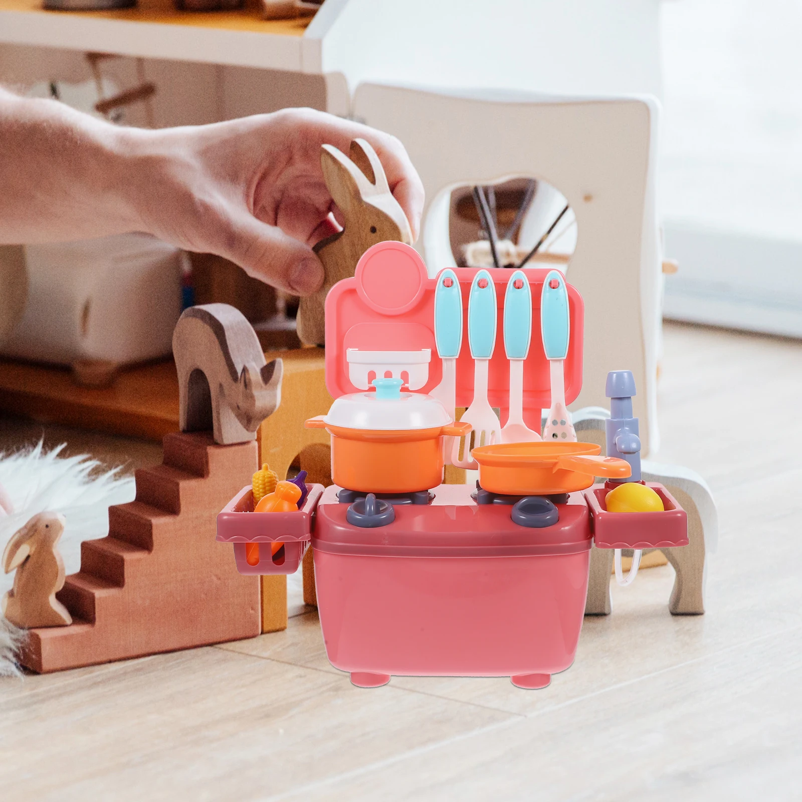 

Simulation Kitchen Tableware Realistic Design Toys Chef Kitchenware Vegetable Children Educational Cooking