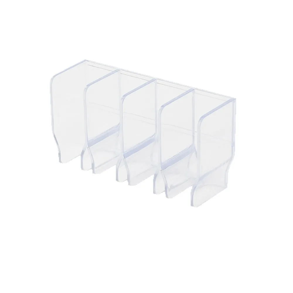 Plastic Wall-Mounted Storage Rack Large Capacity No Punching Facial Cleanser Holder Dual Purpose Multi-grid Bathroom Shelf