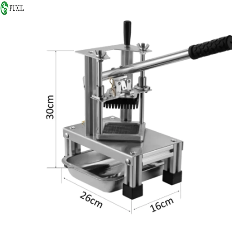 Commercial potato slicer, french fry slicer, potato chip slicer, vegetable and fruit slicer, blade optional