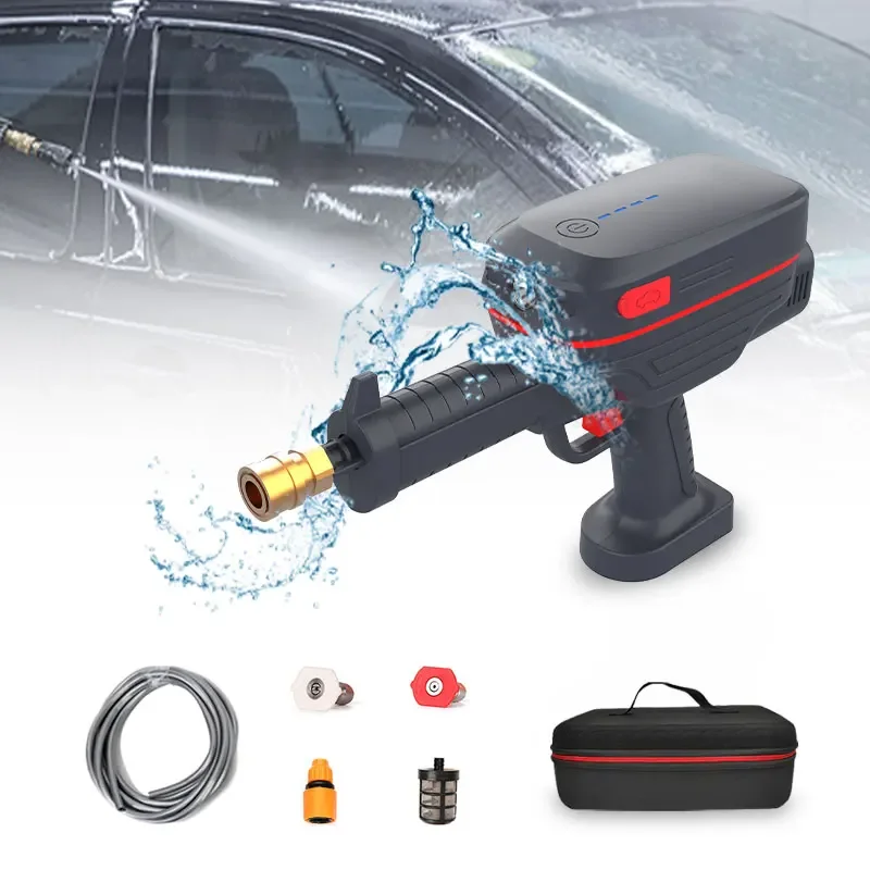 

Portable Powerful High Pressure 12V Lithium Cordless Car Care & Cleanings Car Washer