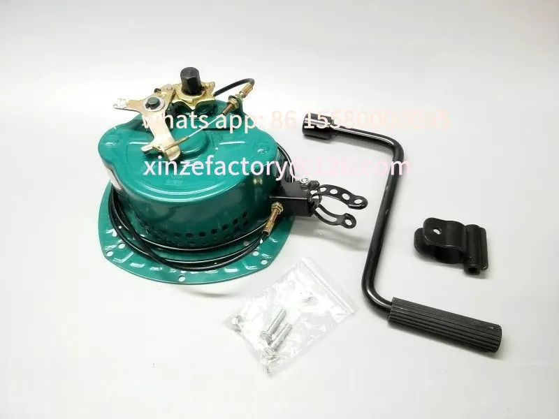 Customizable spring tiller Hand-cranked, no pull required.