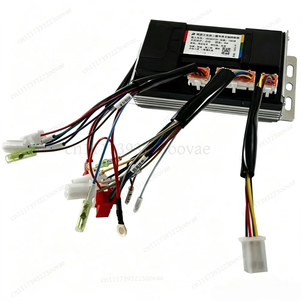 Df Electric Motorcycle Motor Controller 48V 60V 72V Non-Destructive Plug-and-Play Installation, Replacement Parts