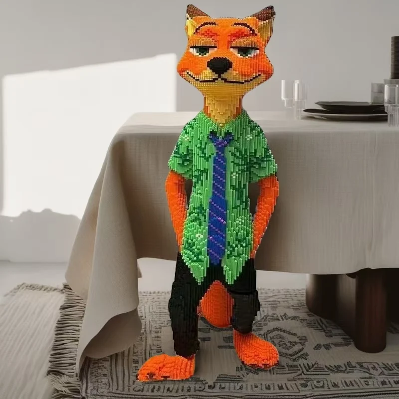 

Конструктор «Лиса» 1052 детали | Аксессуары для рабочего стола и идеальный подарок на праздник: милые и жизнерадостные строительные блоки в виде лисы, идеально подходящие для...