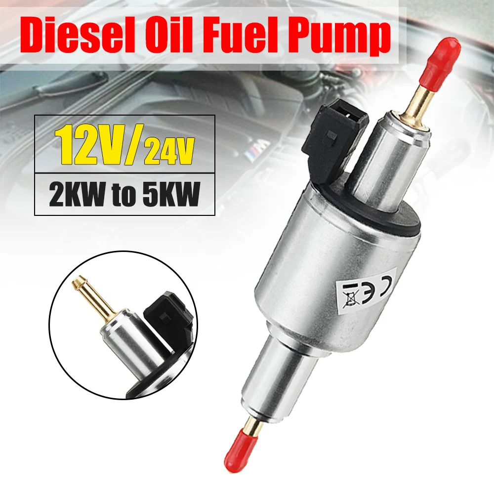 12V/24V Universal Car Air Diesel Parking Oil Fuel Pump For 2KW/5KW Eberspacher Heater For Truck Easy To Install