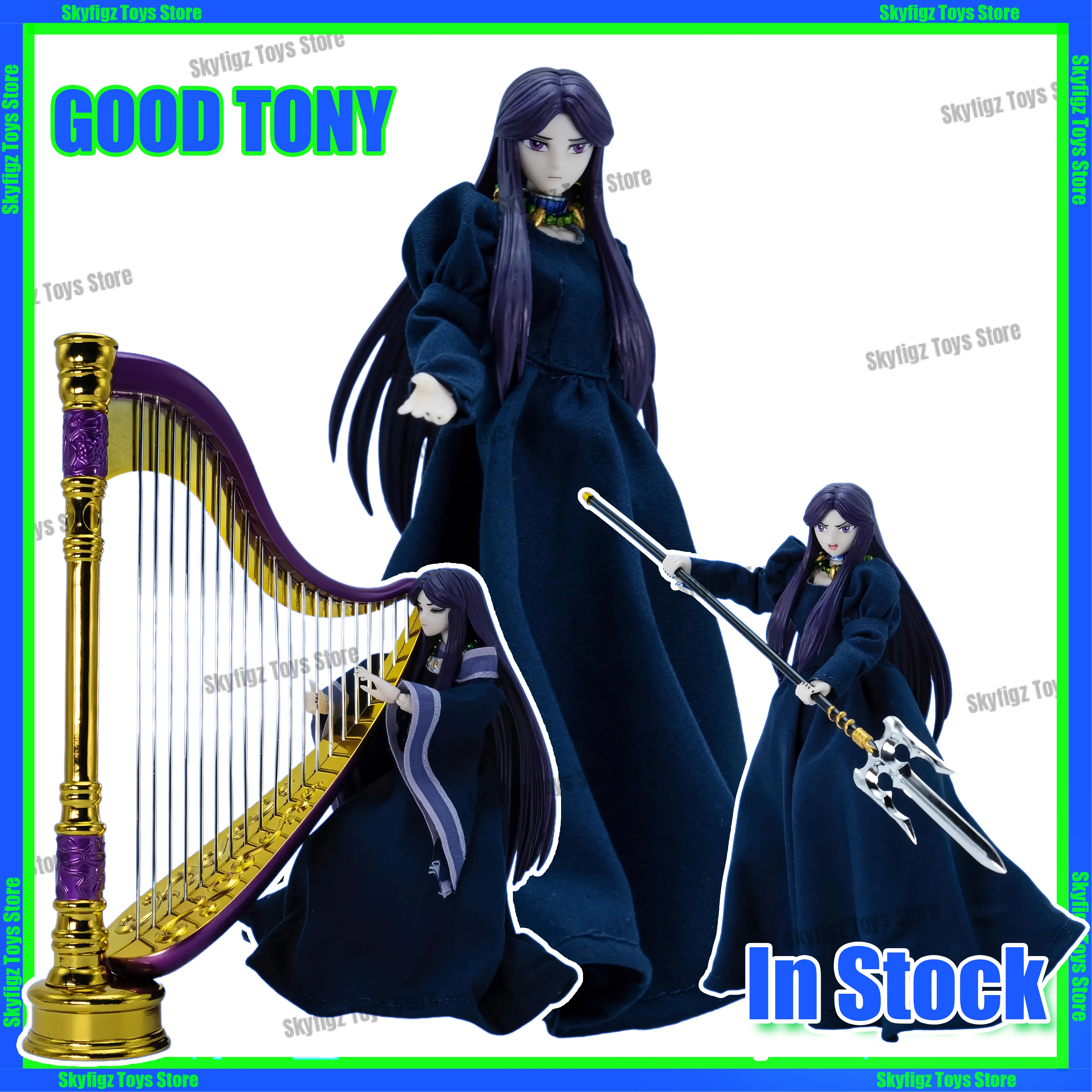 

Good Tony/GT Saint Seiya Myth Cloth EX Pandora With Harp Hades Specters Knights of the Zodiac Фигурка Модель в наличии