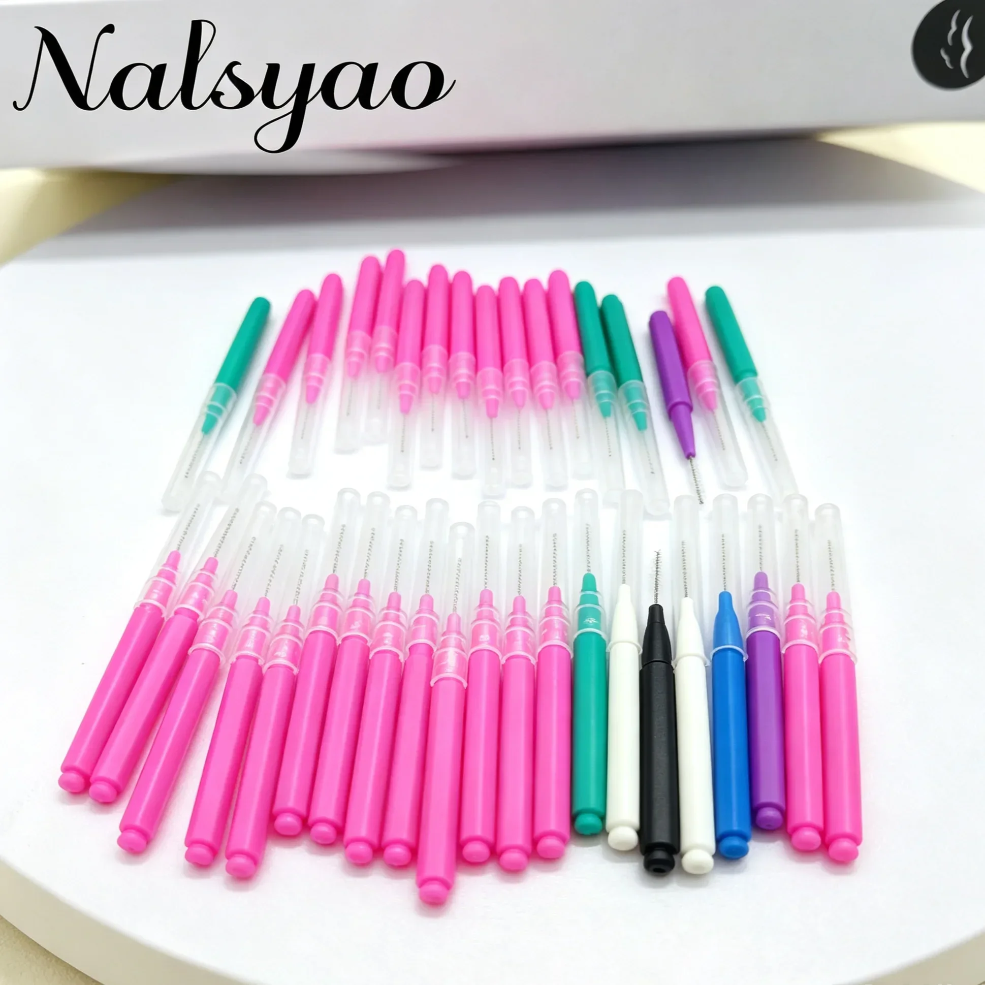 Interdental Brush 20Pcs Clean Tooth Braces Orthodontic Interdental Brush Box Teeth Cleaner