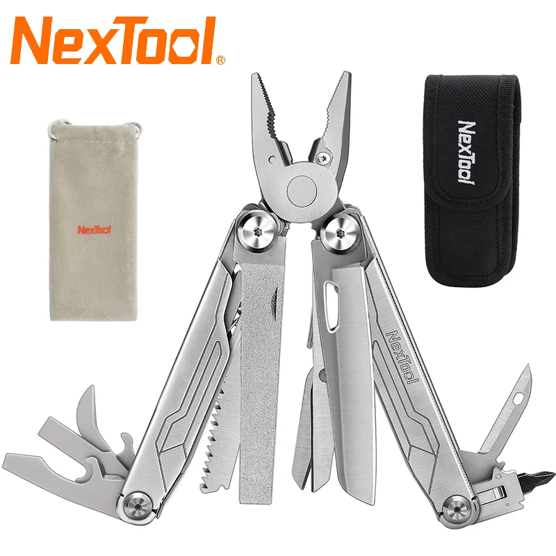 NexTool Flagship Captain Multitool Plier 19 In 1 EDC Pocket Survival Knife Folding Hand Tool Camping Saw Outdoor Multi-Tool