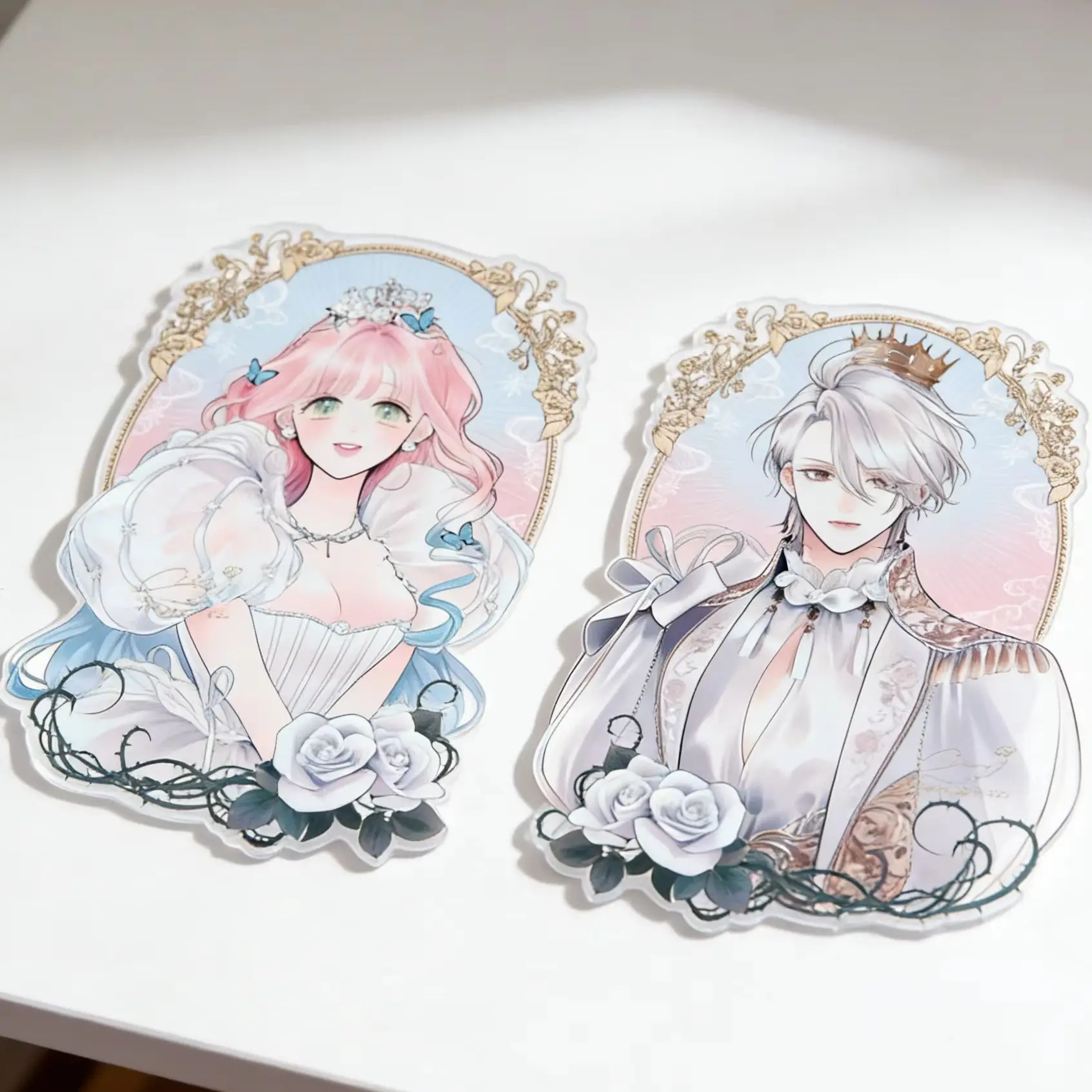Created by Tamamori Betty Hana Himeru Kimi No Meteor Lavi Van Valentin Stella Quinwitch Acrylic Stand Model Plate Keychains