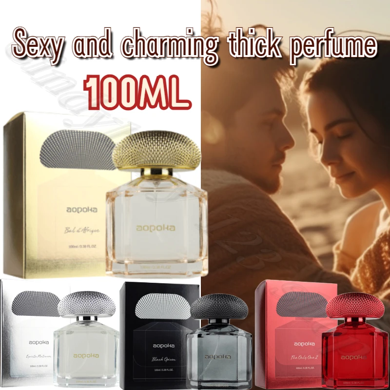 

100ML Men's and Women's Luxury Charming Exquisite Fragrance Lasting Fragrance Sexy Mystery 4 kinds of fragrance