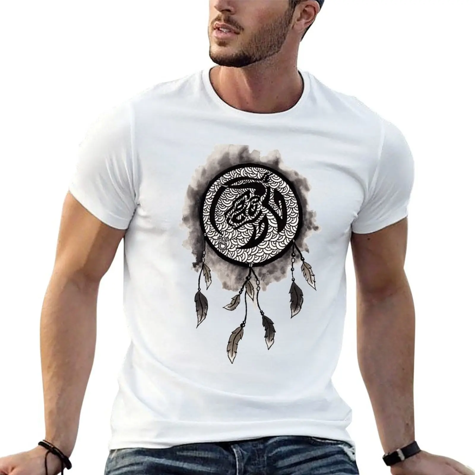 The catches dreams of Taurus T-Shirt valentines clothes customs design your own mens white t shirts