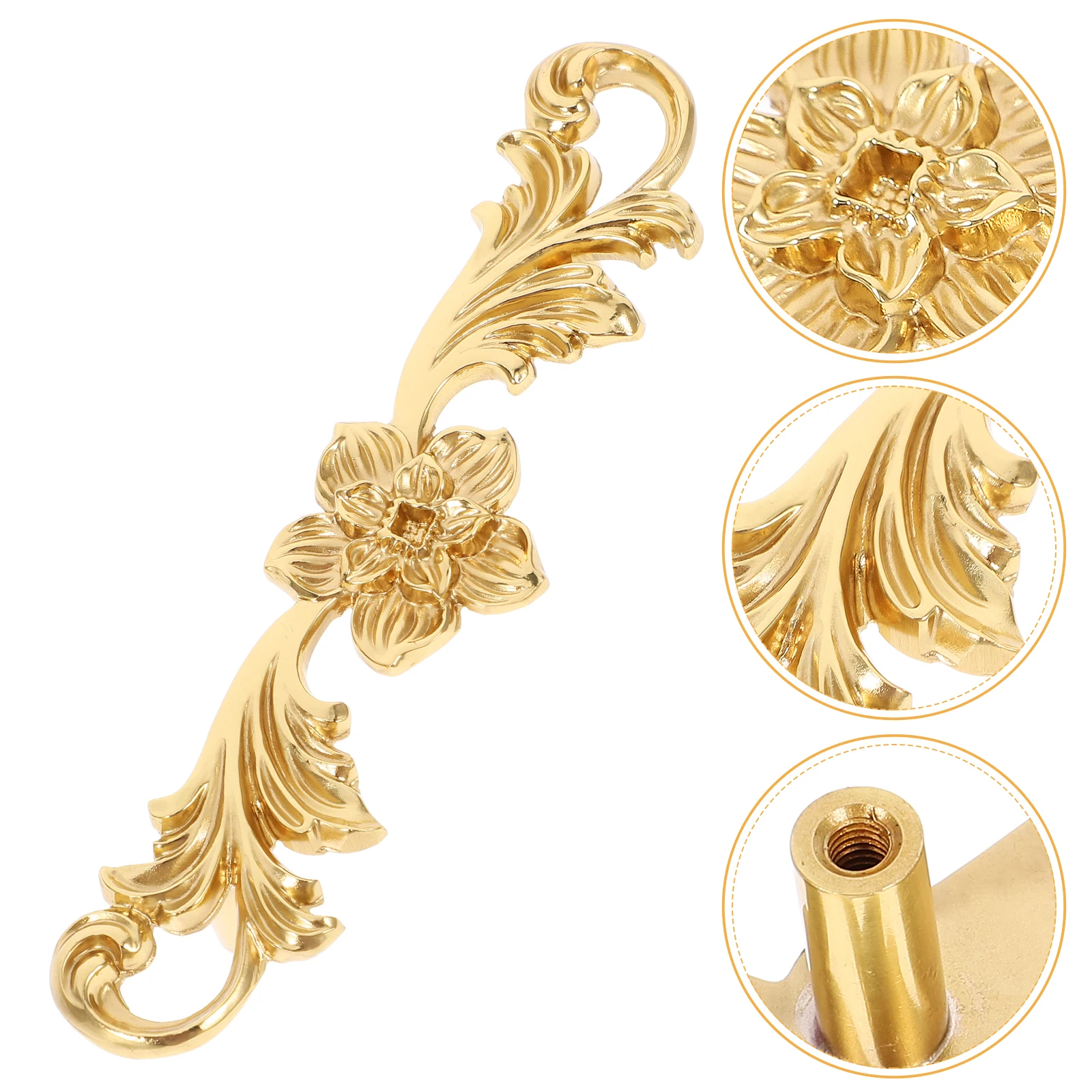 

Modern Style Brass Cabinet Knob Durable Metal Drawer Pull Handle For Dresser Wardrobe Cupboard niture Hardware Closet Door