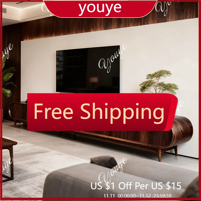 

C Новый китайский ТВ-шкаф для гостиной из массива дерева для дома, простой ТВ-шкаф в стиле ретро, напольный шкафчик, встроенный