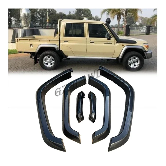 

Car Fenders OE Style Wheel Fender flare arches for land cruiser 79 Series Dual Cab lc79 pickup accesorios