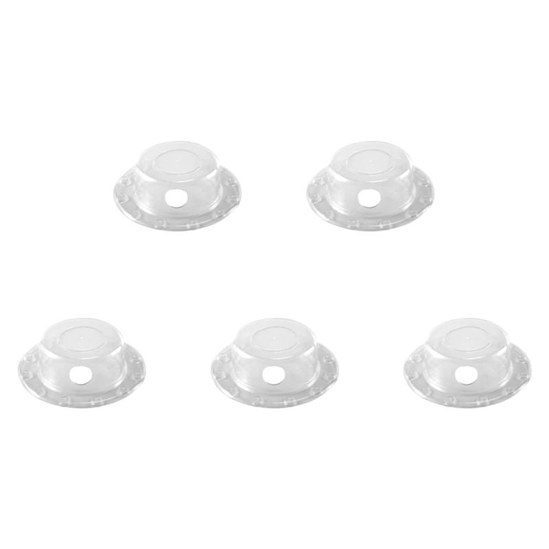 5PCS Bottomless Bath Overflow Drain Cover Suction Cup Seal Bathtub Stopper For Deeper Bath For Bathroom Overflow Drains Durable