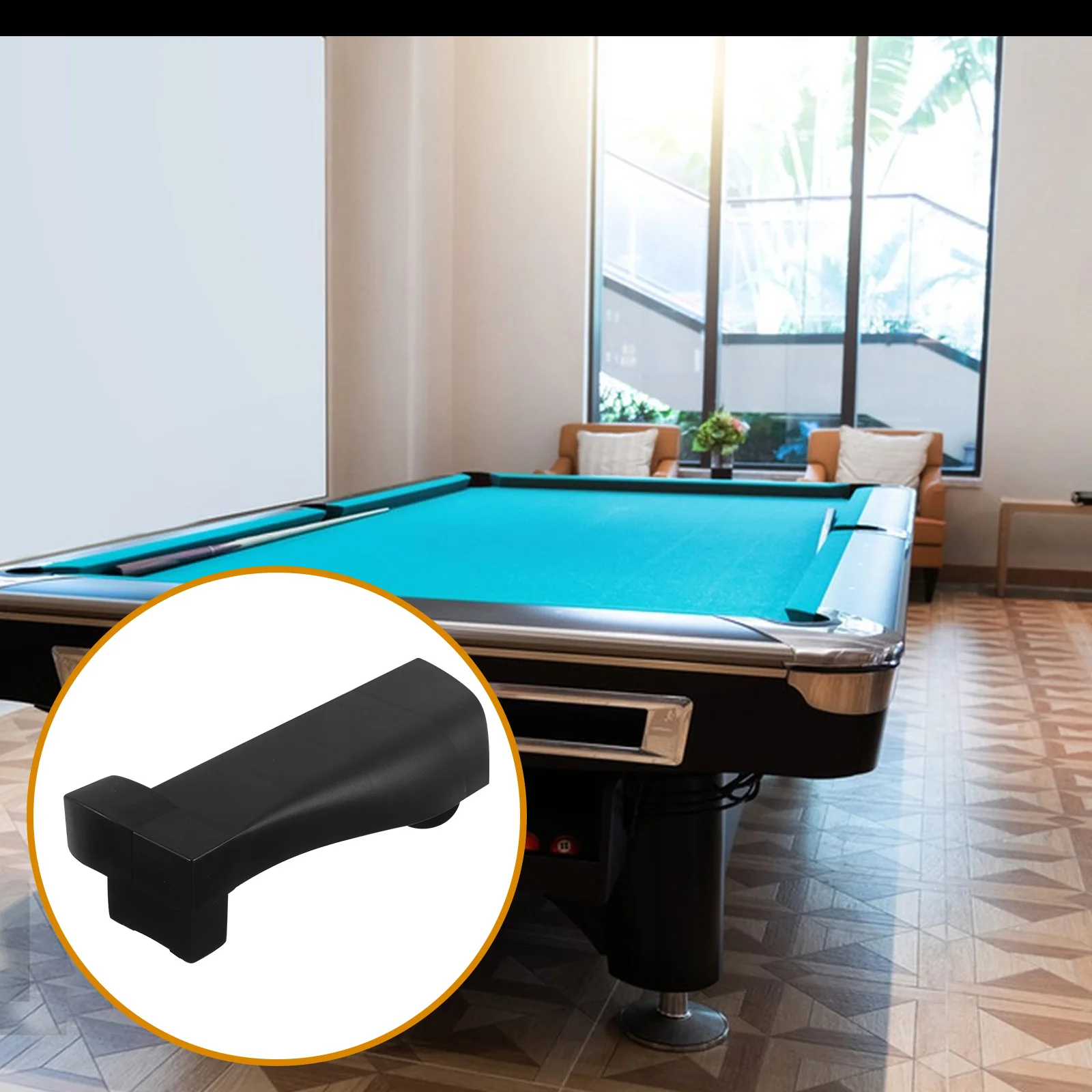 

4 Pcs Billiard Table Side Protection Accessories Desk Corner Protector Rubber Bumpers Protectors for niture Billiards Pool