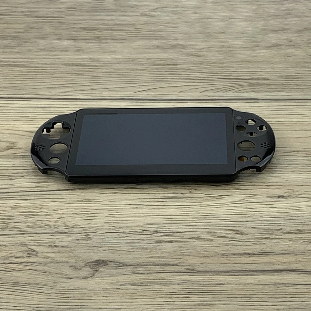 شاشة LCD أصلية من Oled لشاشة PS Vita 2000 LCD مع مجموعة شاشة تعمل باللمس مع ملحقات إصلاح الإطار لـ PSV2000