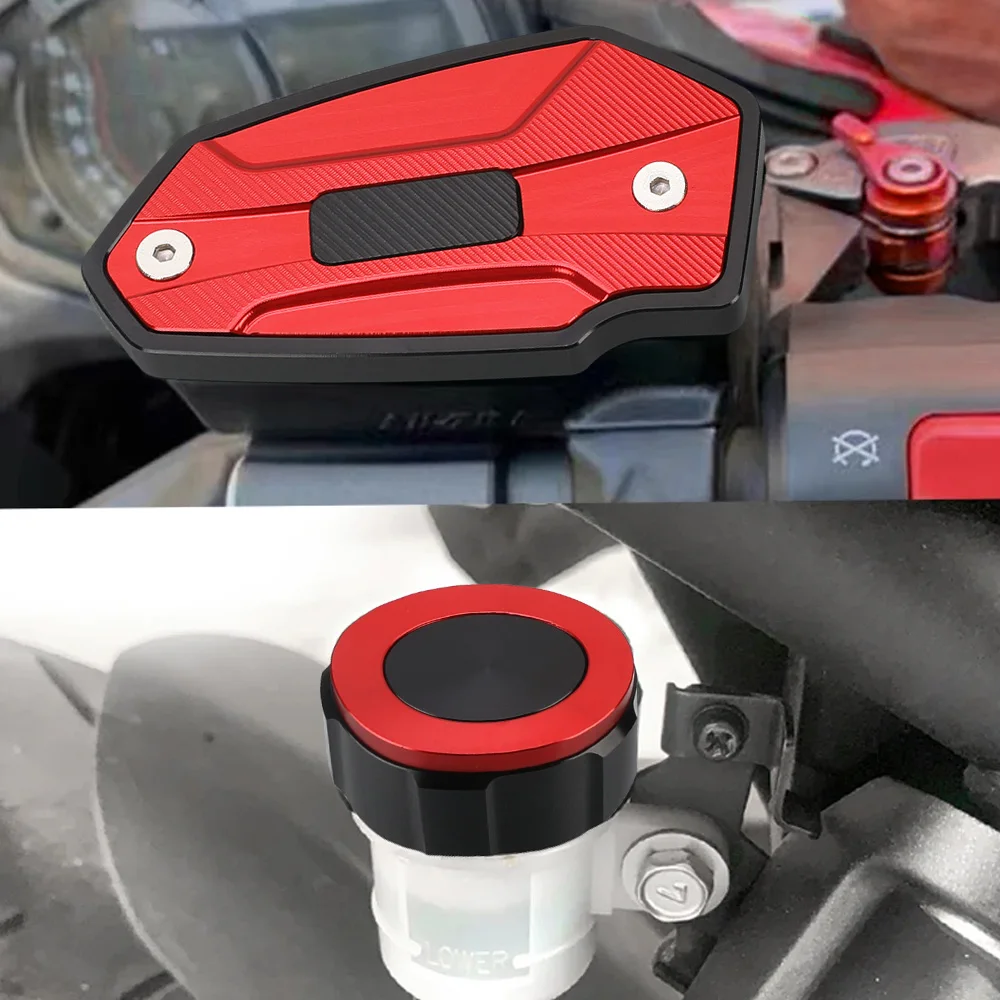 Z650 Z800 Z900 Brake Fluid Reservoir Cover Engine Oil Filler Accessories FOR Kawasaki ER6N VERSYS650 Brake Fluid Cylinder Cap