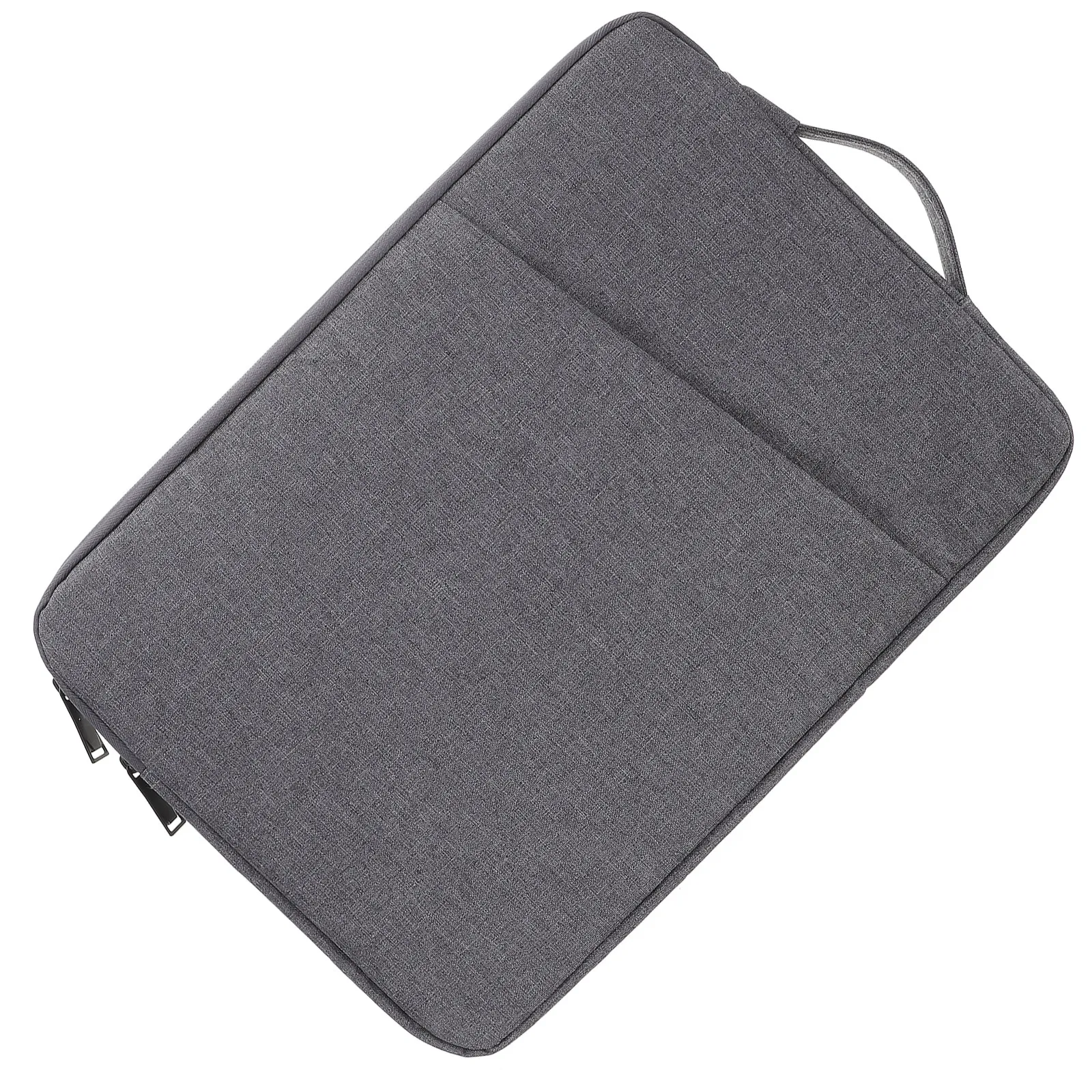 Laptop Sleeve Polyester Travel Computer Bag Carry Protective Shockproof Storage Lightweight for 15.6 Inch Laptop