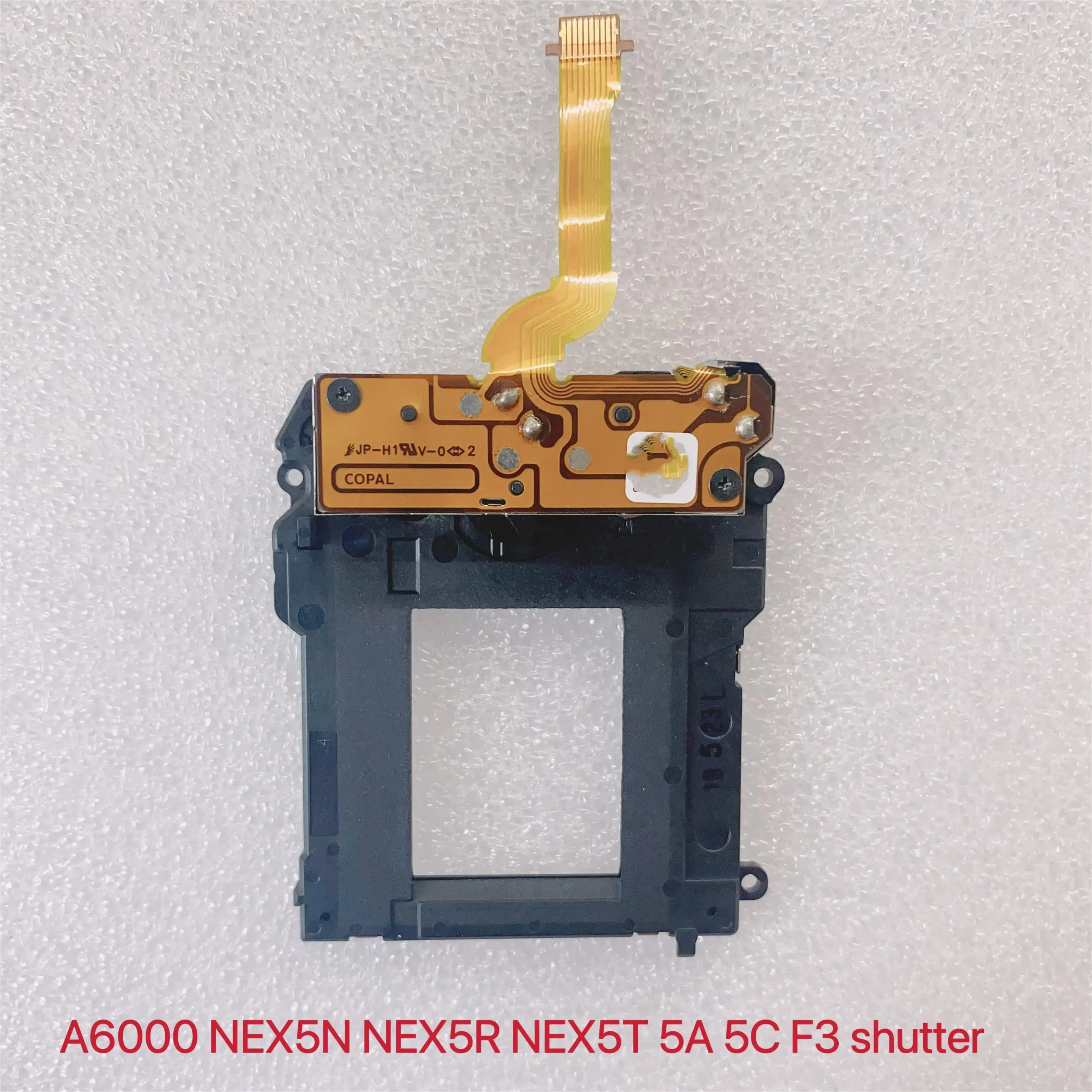 Original camera shutter unit with blade for Sony A6000 A6300 A6400 NEX5R NEX5N NEX5T camera repair parts