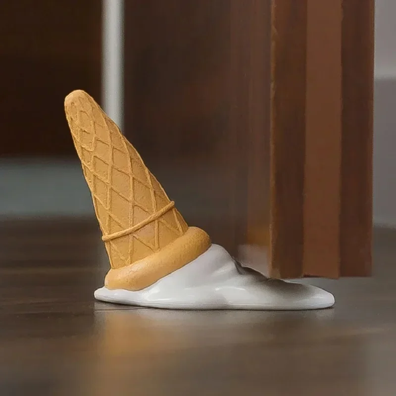 Creative Safety Door Plug Simulation Ice Cream Door Home Decoration Cartoon Guard Baby Safety Protector Child Safety Protector